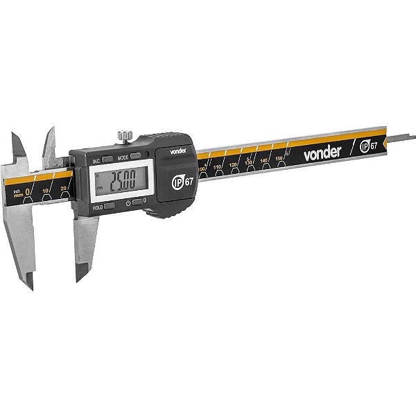 Paquímetro digital 150mm IP67 PD 152 VONDER