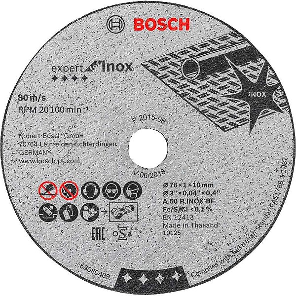 Disco de corte 5 peças 2 608 601 520 BOSCH