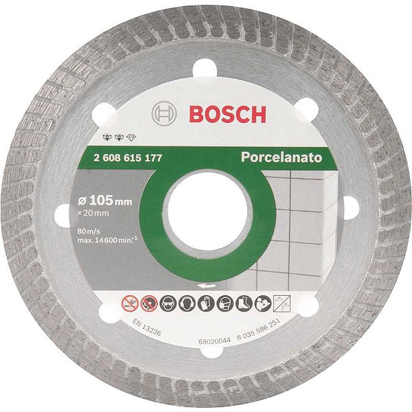 Disco de corte diamantado 105mm Turbo Expert BOSCH