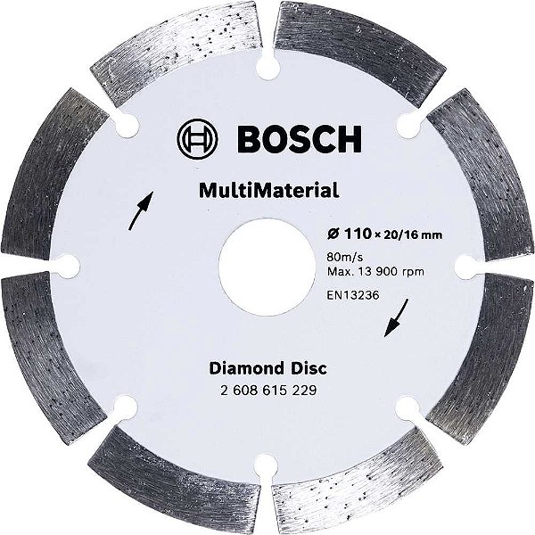 Disco de corte diamantado multimaterial 2 608 615 229 BOSCH.