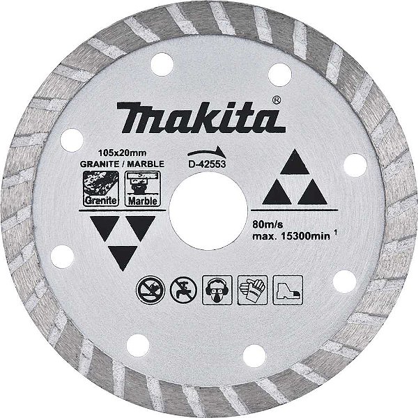 Disco de corte diamantado turbo 105mm D42553 MAKITA
