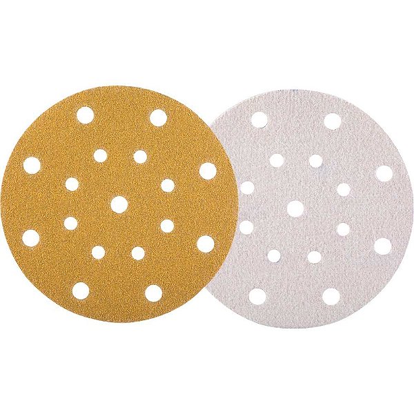 Disco de lixa com costado em pluma 6" - 150mm grão 320 para a lixadeira LRV 350B VONDER