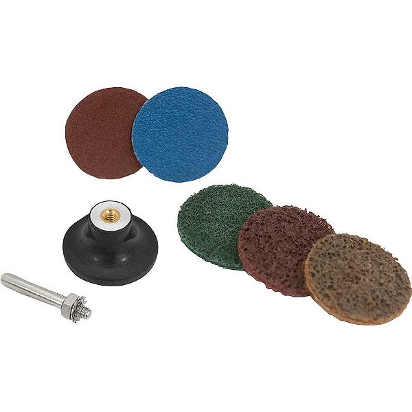 Jogo de discos de lixa com esponja abrasiva 50mm 20 peças VONDER