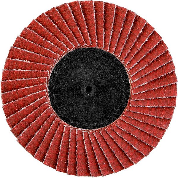Flap-disc disco de desbaste/acabamento 3" - 75mm cerâmico grão 80 para sistema de encaixe rápido VONDER