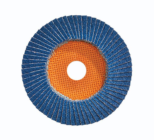 Flap-disc disco de desbaste/acabamento 4.1/2" - 115mm reto grão 80 FlexSteel 15W458 WALTER