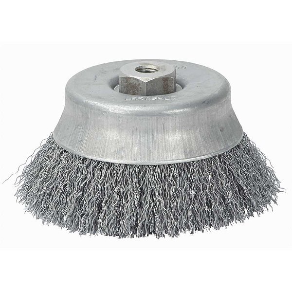 Escova copo ondulado 150mm M14 F.0,40 ABRASFER