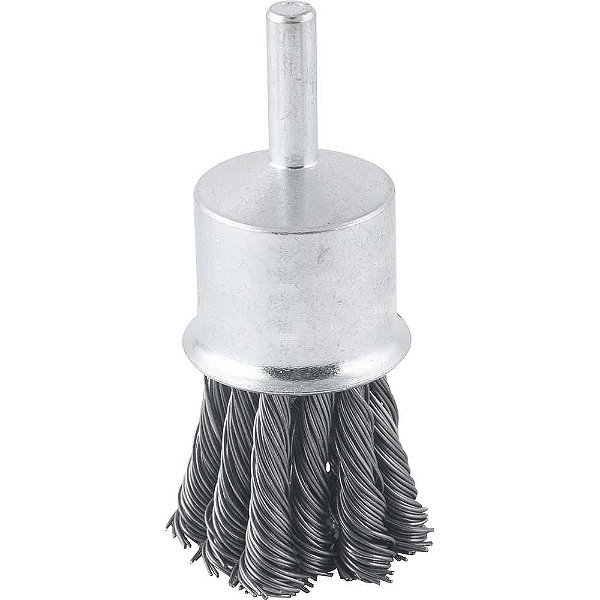 Escova de aço torcido tipo pincel 25mm VONDER