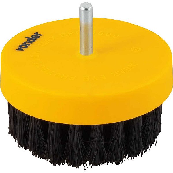 Escova rotativa 80mm em nylon VONDER