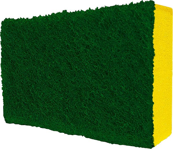 Esponja dupla face 75mm x 110mm Scotch-Brite 3M - 10 unidades