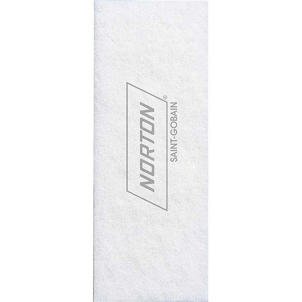 Folha Bear Tex branca 260mm x 100mm com 2 peças 78072773396 NORTON