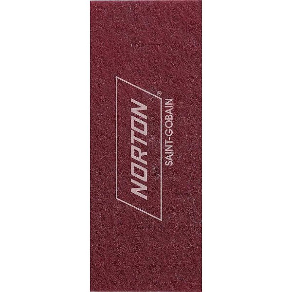 Folha Bear Tex vermelha 260mm x 100mm com 2 peças 78072773402 NORTON