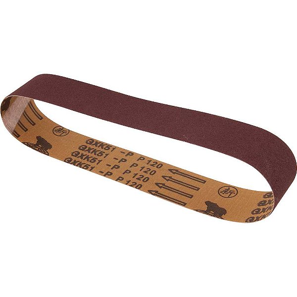 Lixa em cinta 50mm x 686mmg 120 embalagem com 5 peças VONDER