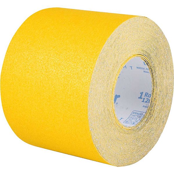 Lixa costado de papel em rolo 120mm x 25m grão 80 LP 100 VONDER