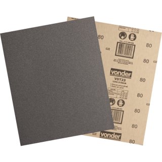 Lixa d'água LDV 0023 grão 600 VONDER - 50 unidades