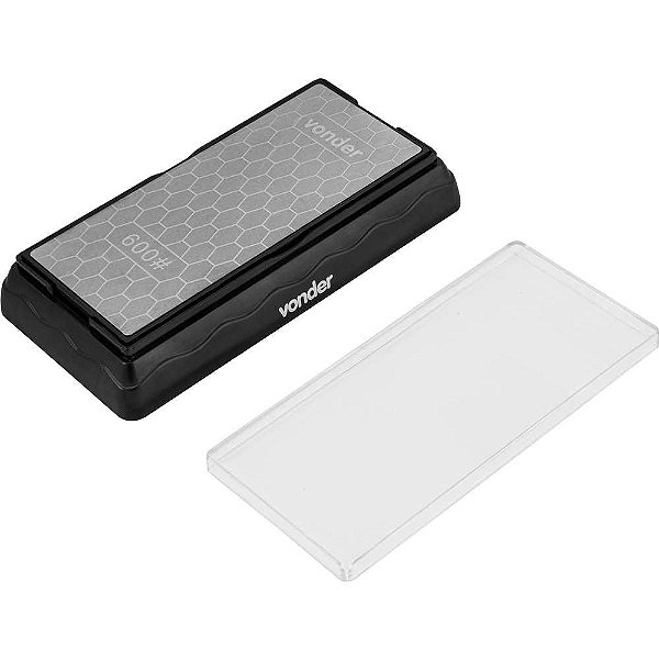 Pedra para afiar diamantada base de 7" dupla faceg 600/1200 VONDER