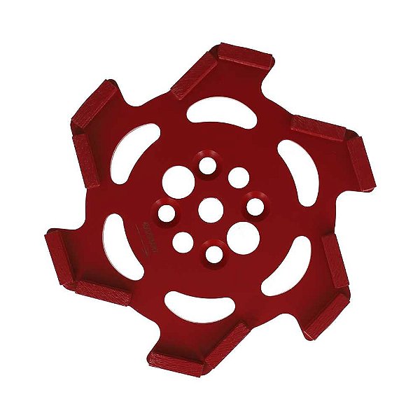 Prato diamantado desbaste pesado 12 segmentos para Politriz de piso CG 252 CLIPPER