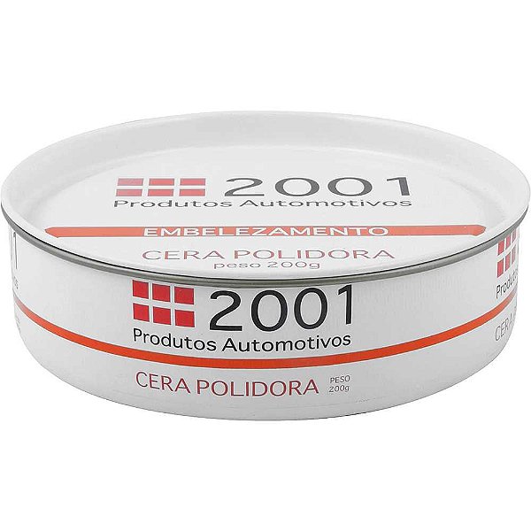 Cera polidora automotiva 200g 2001