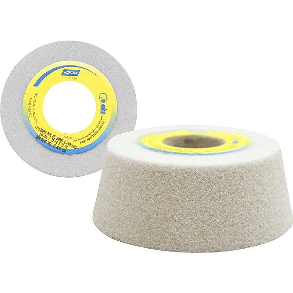 Rebolo copo cônico 4" x 1.1/2" 38A grão 46 NORTON