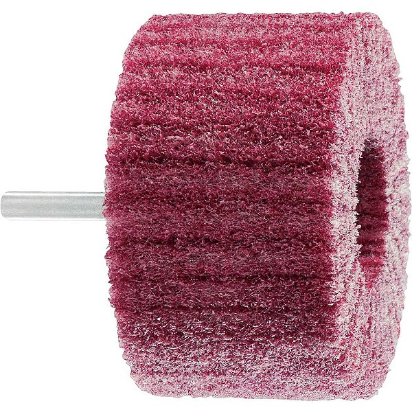 Roda com haste para acabamento 50mm x 30mm grão 180 VONDER