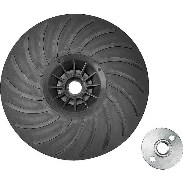 Suporte para disco de lixa 7" semirrígido e estriado porca de aperto com rosca M14 DABP7SRM14 DEWALT