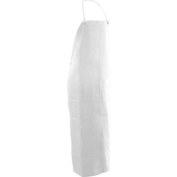 Avental de PVC branco com forro 1,20m x 0,70m VONDER