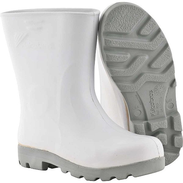 Bota de EVA branca solado cinza 38 VULCABRAS