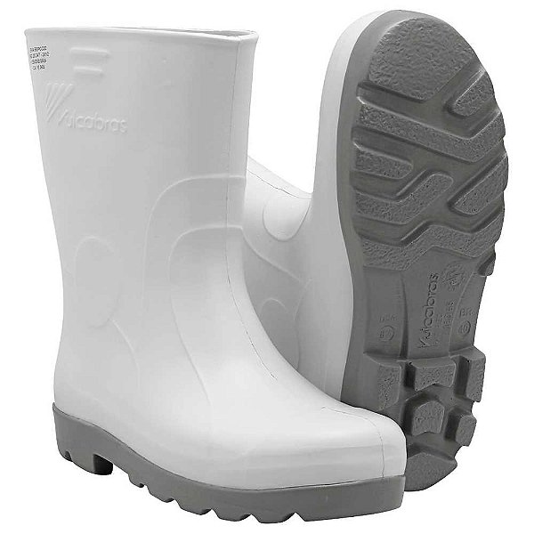 Bota de EVA branca solado cinza 46/47 VULCABRAS