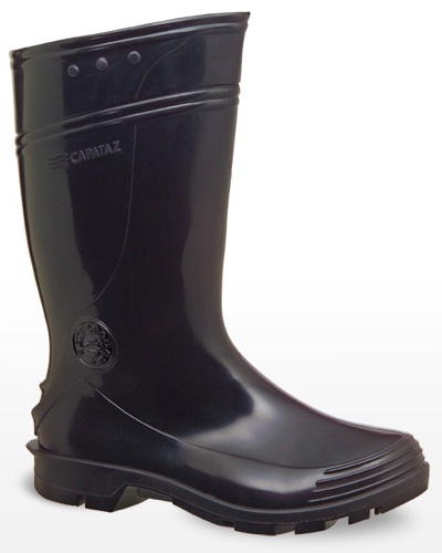 Bota de PVC preta cano curto Capataz II 45 ALPARGATAS