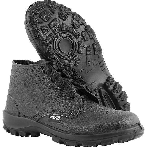 Botina nº39 com solado em poliuretano monodensidade com cadarço sem biqueira BCN 0390 NOVE54