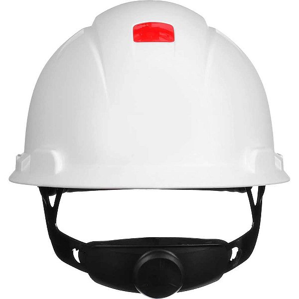 Capacete aba frontal branco com catraca H-701 HB004732416 3M