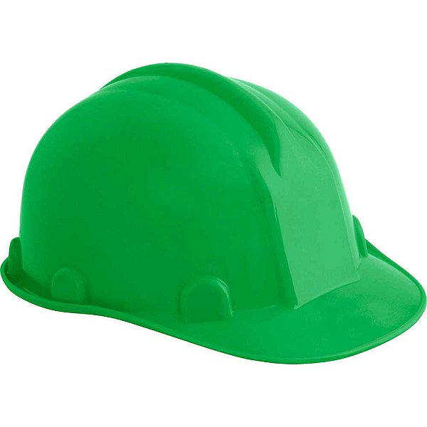 Capacete verde com aba frontal VONDER