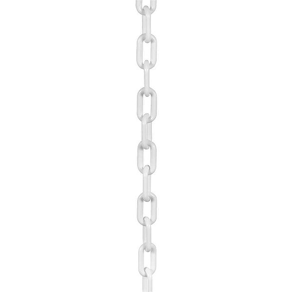 Corrente plástica 6mm branca VONDER