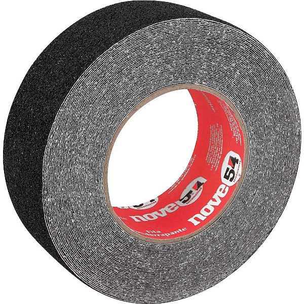 Fita antiderrapante 50mm x 15m preta NOVE54