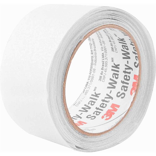 Fita antiderrapante 50mm x 5m transparente 3M - 6 unidades