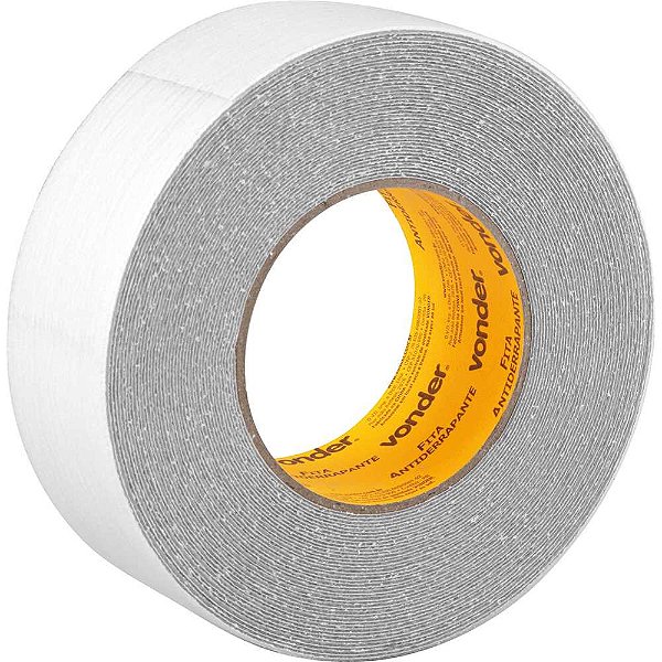 Fita antiderrapante para áreas úmidas 50mm x 15m transparente VONDER