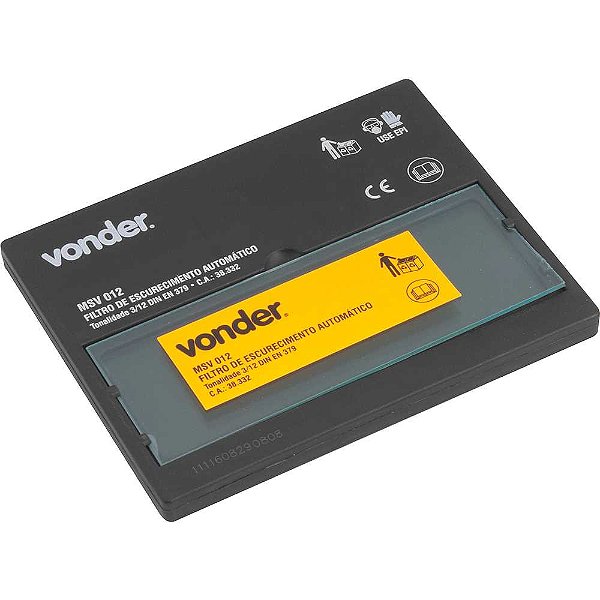 Filtro automático para máscara de solda MSV 012 VONDER