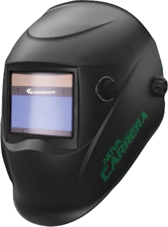 Máscara para solda com escurecimento automático nova carrera 12645412 CARBOGRAFITE