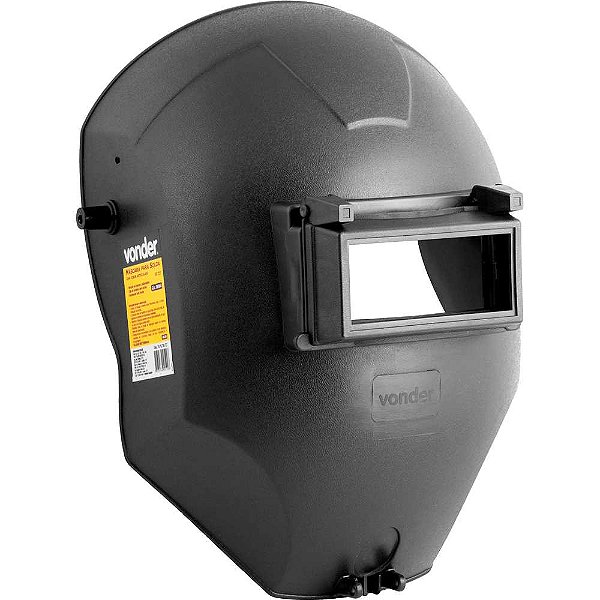 Máscara para solda com visor articulado ajuste simples VD 727 VONDER - 5 unidades