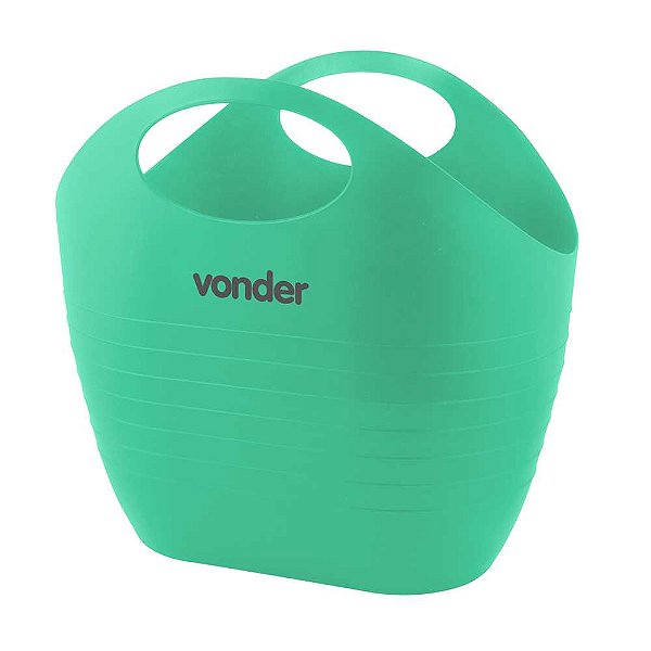 Bolsa plástica multiuso 8,5 litros verde VONDER