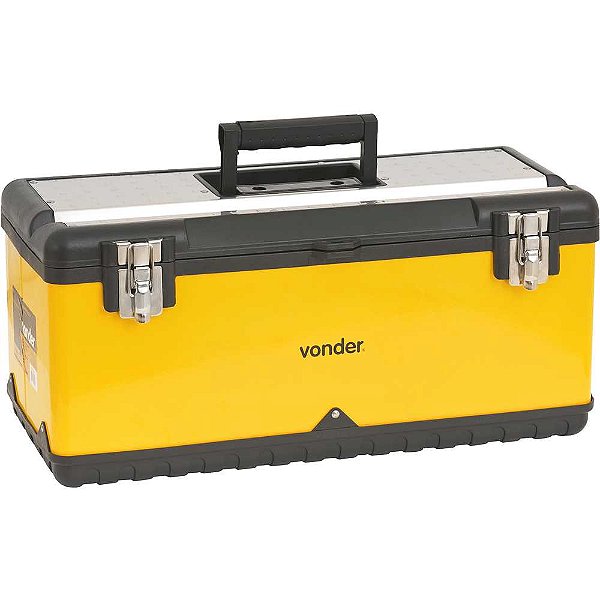 Caixa para ferramentas metálica 59,0cm x 28,5cm x 27,0cm CMV 0590 VONDER