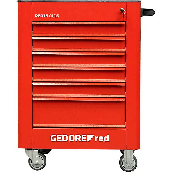Carro para ferramentas com 6 gavetas R20150106 GEDORE RED