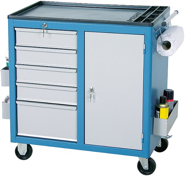 Carro para ferramentas com 5 gavetas CR-15 MARCON