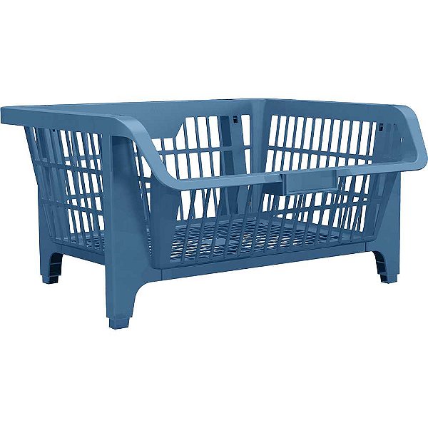 Cesto expositor prático azul VONDER - 10 unidades