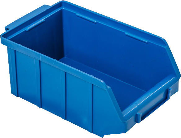 Gavateiro plástico nº3 azul 7,5cm x 10,5cm x 18,0cm NACIONAL
