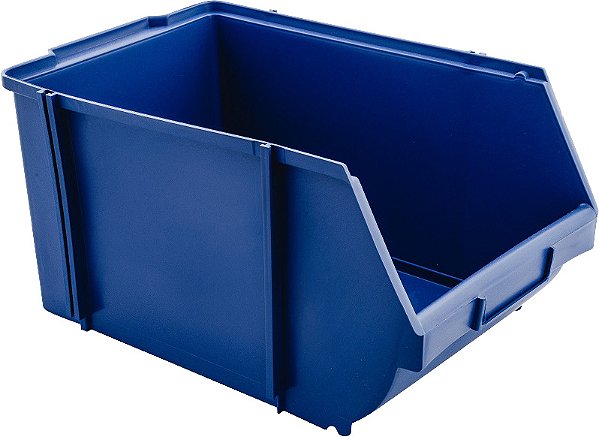 Gavateiro plástico nº7 azul 16,5cm x 21,0cm x 33,0cm NACIONAL