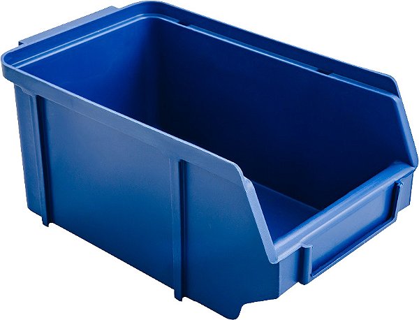 Gaveteiro plástico nº4 azul 9,2cm x 11,3cm x 20,0cm NACIONAL