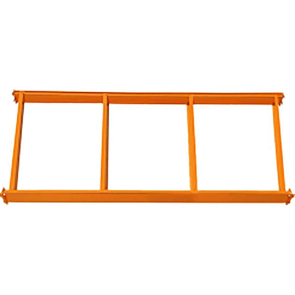 Longarina para estante porta-palete 180cm x 9cm em chapa de aço capac. 500 kgf laranja 40372 PRESTO