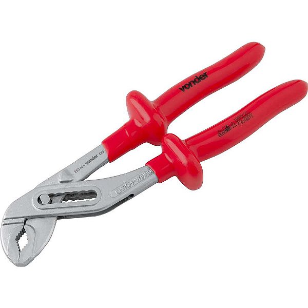 Alicate bomba d'água 10" com isolamento até 1.000V VONDER