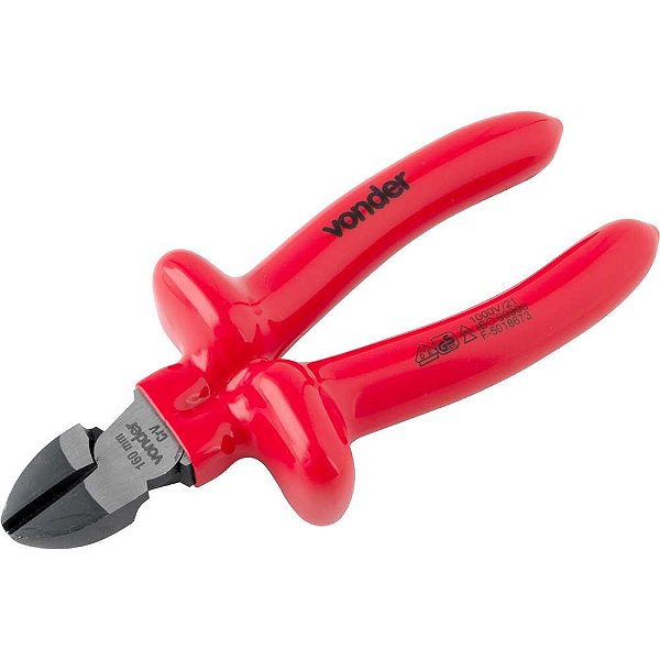 Alicate corte diagonal 6" com isolação até 1.000V IEC 60900 VONDER
