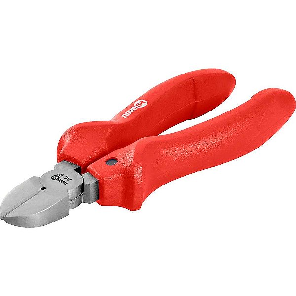 Alicate corte diagonal 6" em aço carbono polido NOVE54